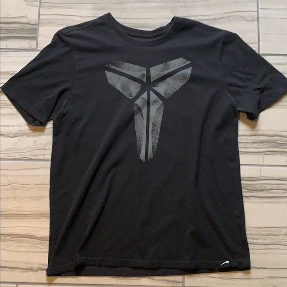 Black Kobe logo tee shirt